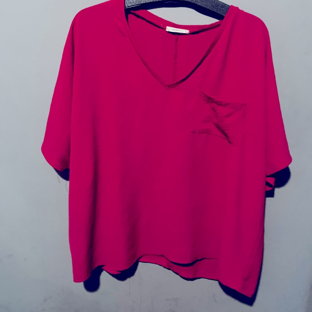 Pink boutique blouse